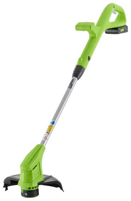 Триммер greenworks 2101207ua 24V G24LT30 Basic, с АКБ и ЗУ