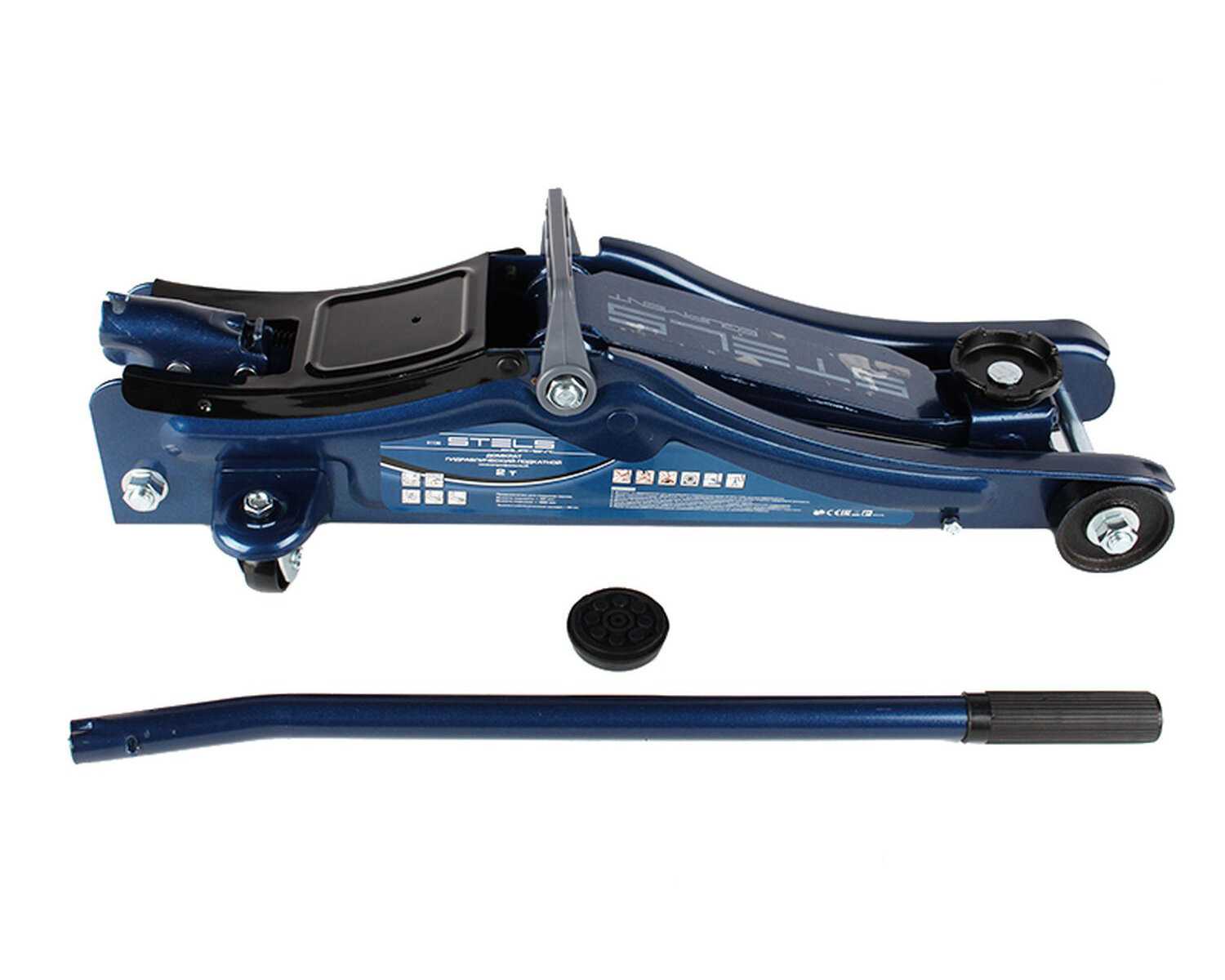 Домкрат подкатной гидравлический Stels Low Profile (51130) фотография 1