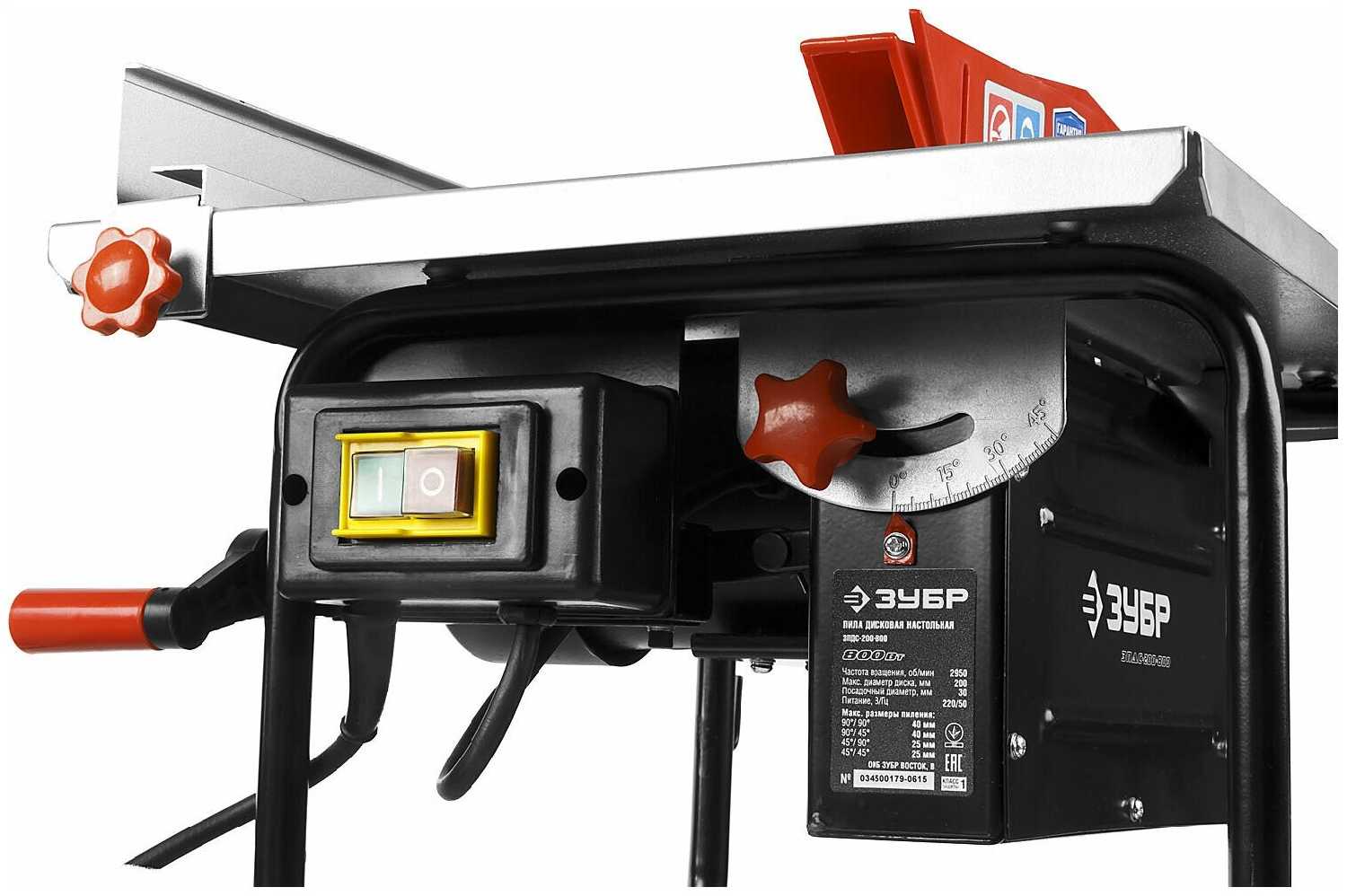 Распиловочный станок ЗУБР СРЦ-254с (800 Вт) фотография 15