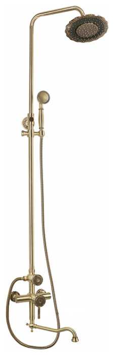 Душевая стойка Bronze de Luxe 10120DDF/1, бронза