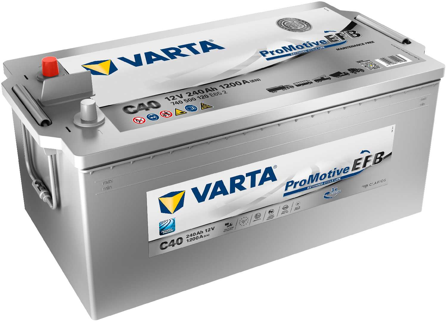 Аккумулятор для грузовиков VARTA Promotive EFB C40 (740 500 120)