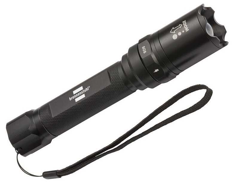 Фонарь фокусируемый от аккумулятора Brennenstuhl LED TL 400AFS, 430 лм, IP44 (1178600201)