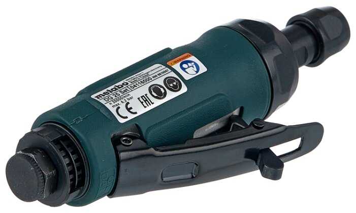 Прямая пневмошлифмашина Metabo DG 25 Set фотография 1