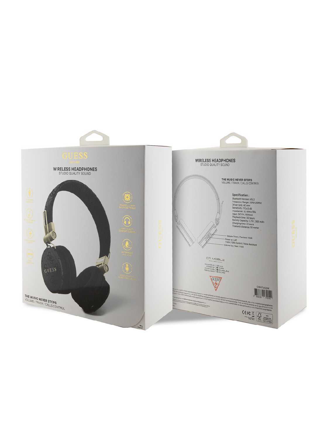 Наушники Guess Bluetooth Headphones Round (4G) фотография 7