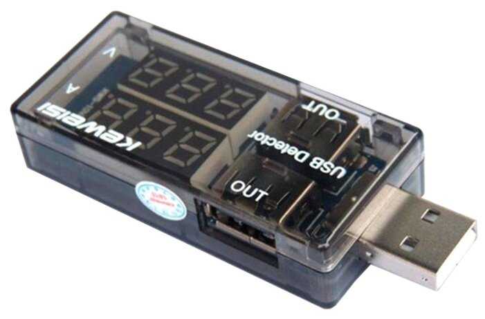 USB-мультиметр цифровой Keweisi KWS-10VA фотография 2