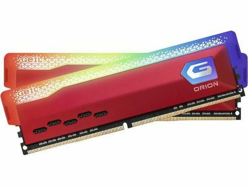 Оперативная память GeIL Orion 16 ГБ (8 ГБ x 2 шт.) DDR4 DIMM CL16 (GOSR416GB3200C16BDC) фотография 6
