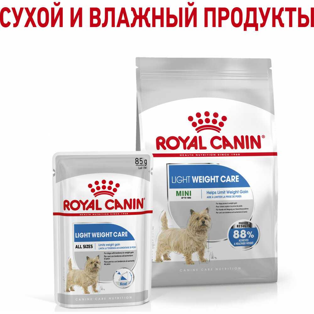 Корм для собак Royal Canin Mini Light Weight Care фотография 14