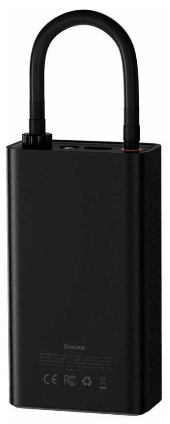 Автомобильный компрессор Baseus Energy Source Inflator Pump (CRNL040001) фотография 7