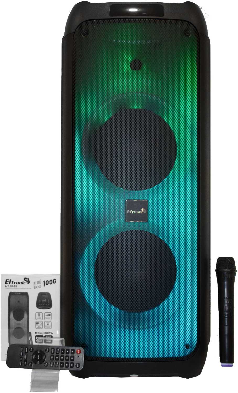Портативная акустика Eltronic Fire Box 1000 (20-18) фотография 14