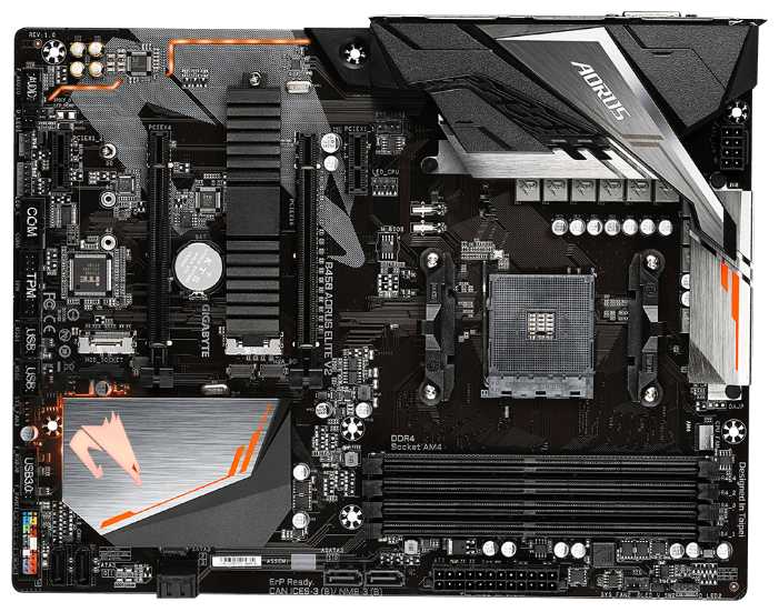 Материнская плата GIGABYTE B450 AORUS Elite V2 (rev. 1.0)