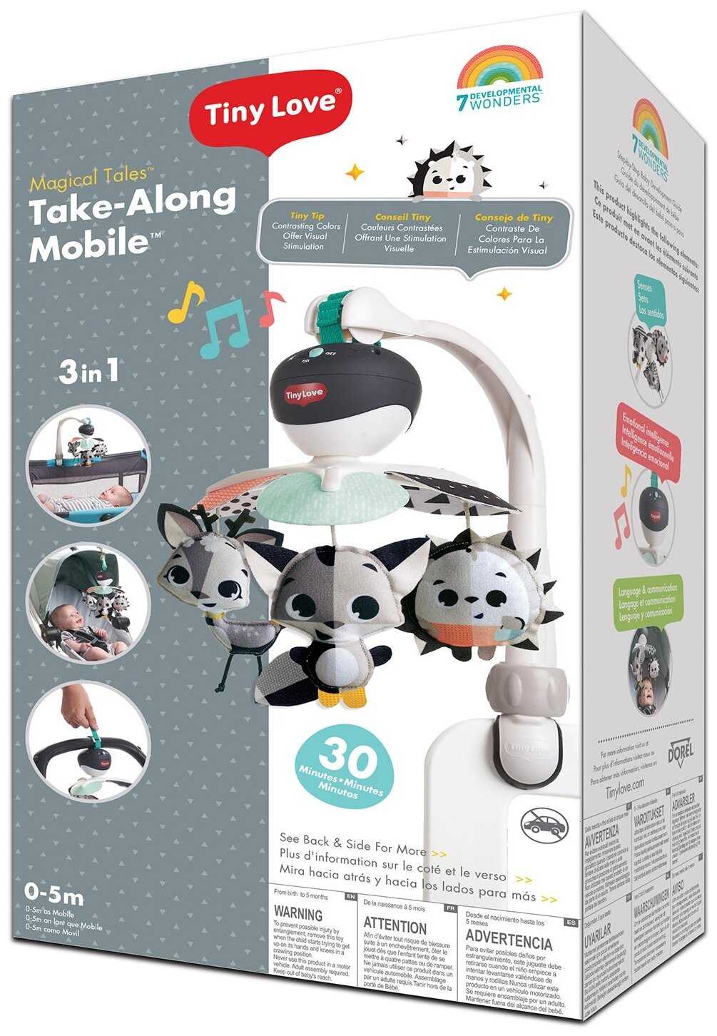 Электронный мобиль Tiny Love малый универсальный День и ночь 561