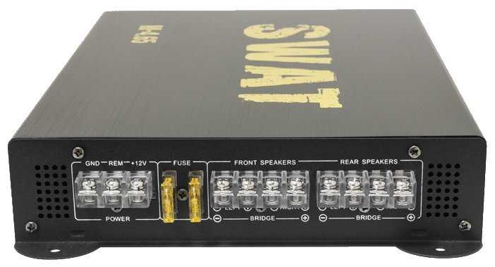 Автомобильный усилитель SWAT M-4.65 фотография 4