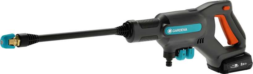 Аккумуляторная мойка GARDENA AquaClean 24/18V (14800-20) фотография 6