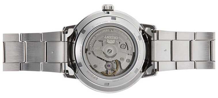 Часы механические Orient RA-AC0E01B соврем. муж, мет. бр-т,100m, DATE фотография 4