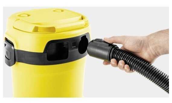 Хозяйственный пылесос KARCHER WD 2 Plus V-12/6/18/C, 1000 Вт фотография 4