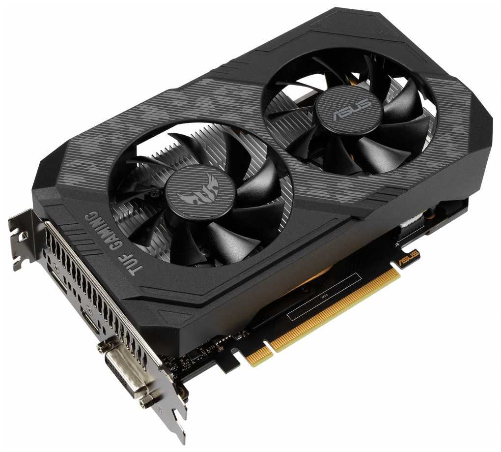 Видеокарта ASUS TUF GeForce GTX 1650 GAMING OC 4GB (TUF-GTX1650-O4GD6-GAMING) фотография 1