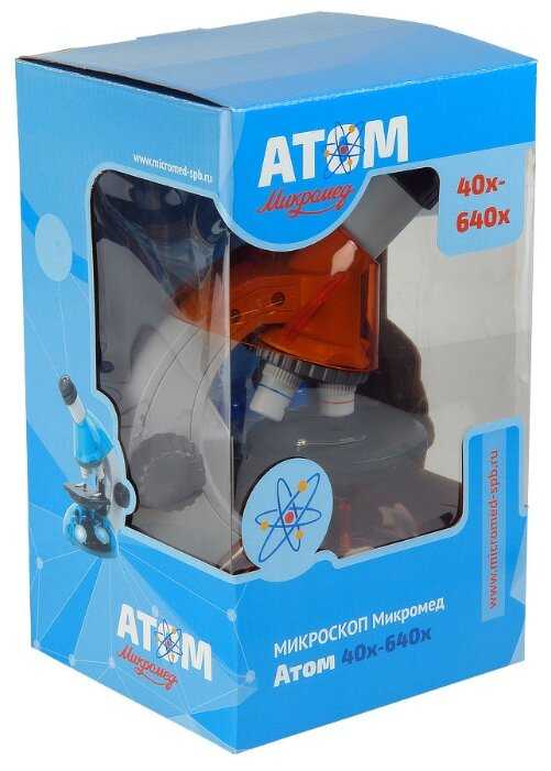 Микроскоп Микромед Атом 40x-640x фотография 7