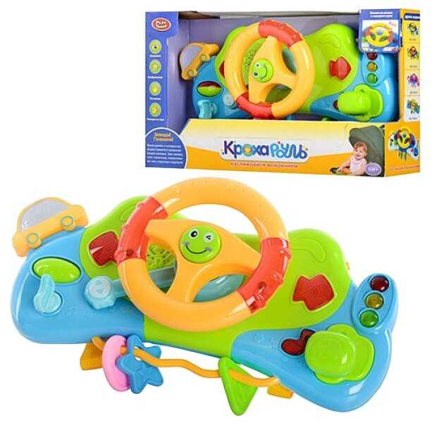 Интерактивная развивающая игрушка Play Smart Кроха руль фотография 1