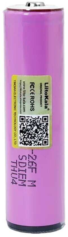 Аккумулятор LiitoKala Lii-30Q (18650 3000mAh) фотография 2