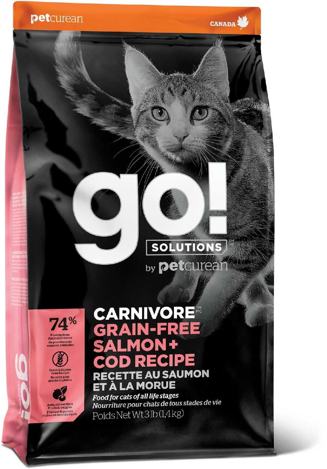 Корм для кошек GO! Carnivore (лосось, треска) фотография 19