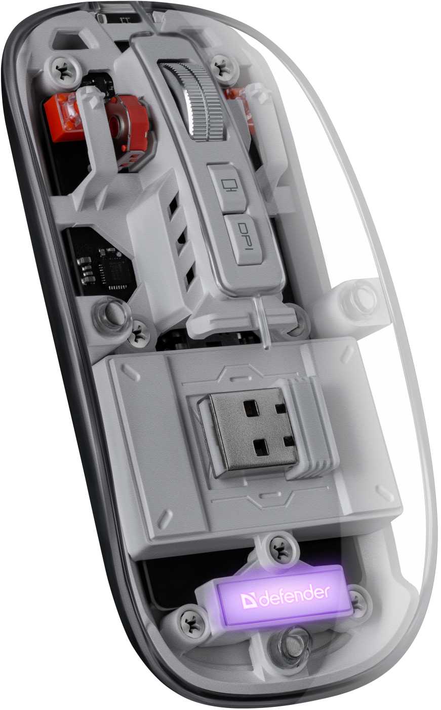 Мышь беспроводная Defender Ixes MM-999 LED (MM-999) фотография 2