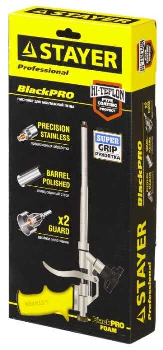 Профессиональный пистолет для пены STAYER Professional BlackPRO 06862_z01 фотография 1