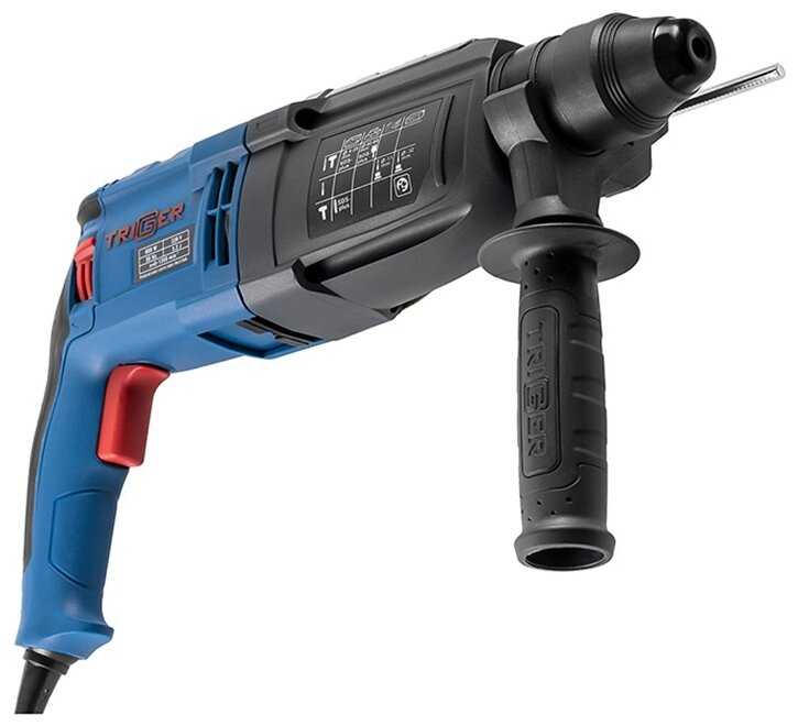Триггер 20027 Перфоратор 28мм 800Вт 3режима 3,2Дж кейс фотография 2