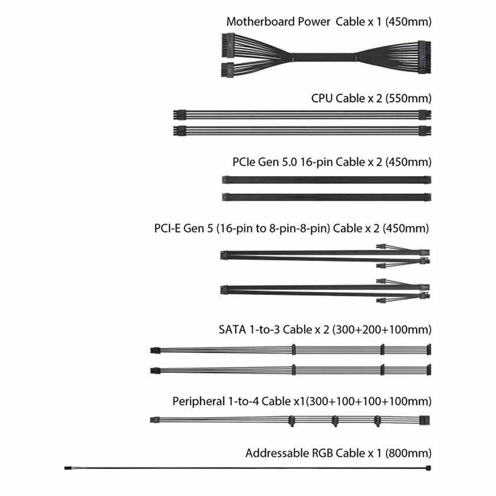 Блок питания ASUS ROG LOKI SFX-L 850W Platinum (90YE00N3-B0NA00) фотография 11