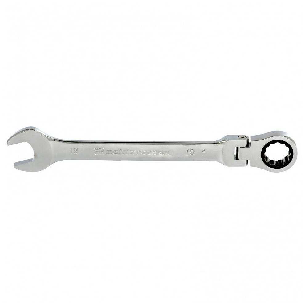 Ключ накидной matrix 14812, 19 мм фотография 6