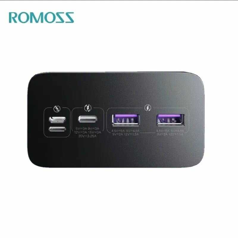 Внешний аккумулятор ROMOSS PEA40 Pro (40000 мАч, 65W Fast Charge) фотография 14