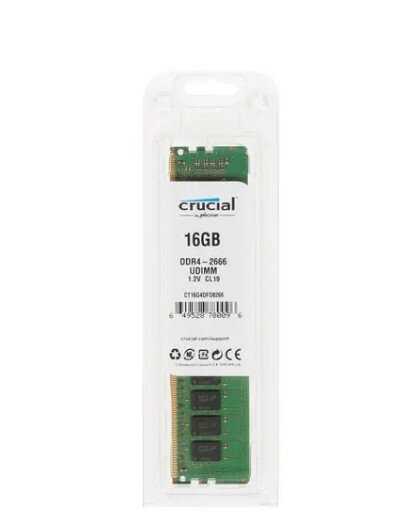 Оперативная память Crucial 16 ГБ DDR4 DIMM CL19 (CT16G4DFD8266) фотография 3