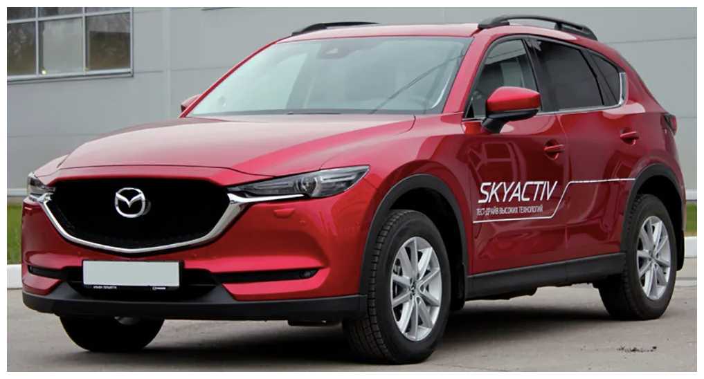 Рейлинги для Mazda CX-5 с 2017 - черные фотография 6