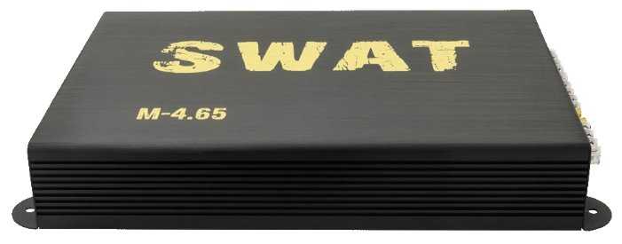 Автомобильный усилитель SWAT M-4.65 фотография 2