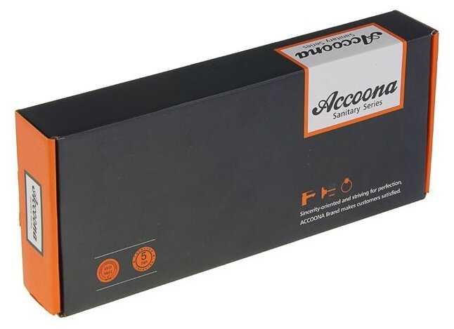 Смеситель для раковины (умывальника) Accoona A4053 color, рычажный фотография 6