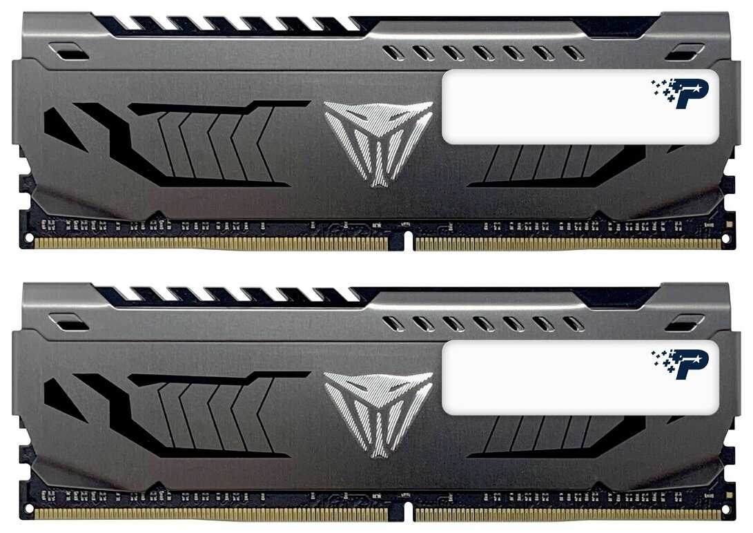 Оперативная память Patriot Memory VIPER STEEL 16 ГБ (8 ГБ x 2 шт.) DDR4 4133 МГц DIMM CL19 PVS416G413C9K фотография 1