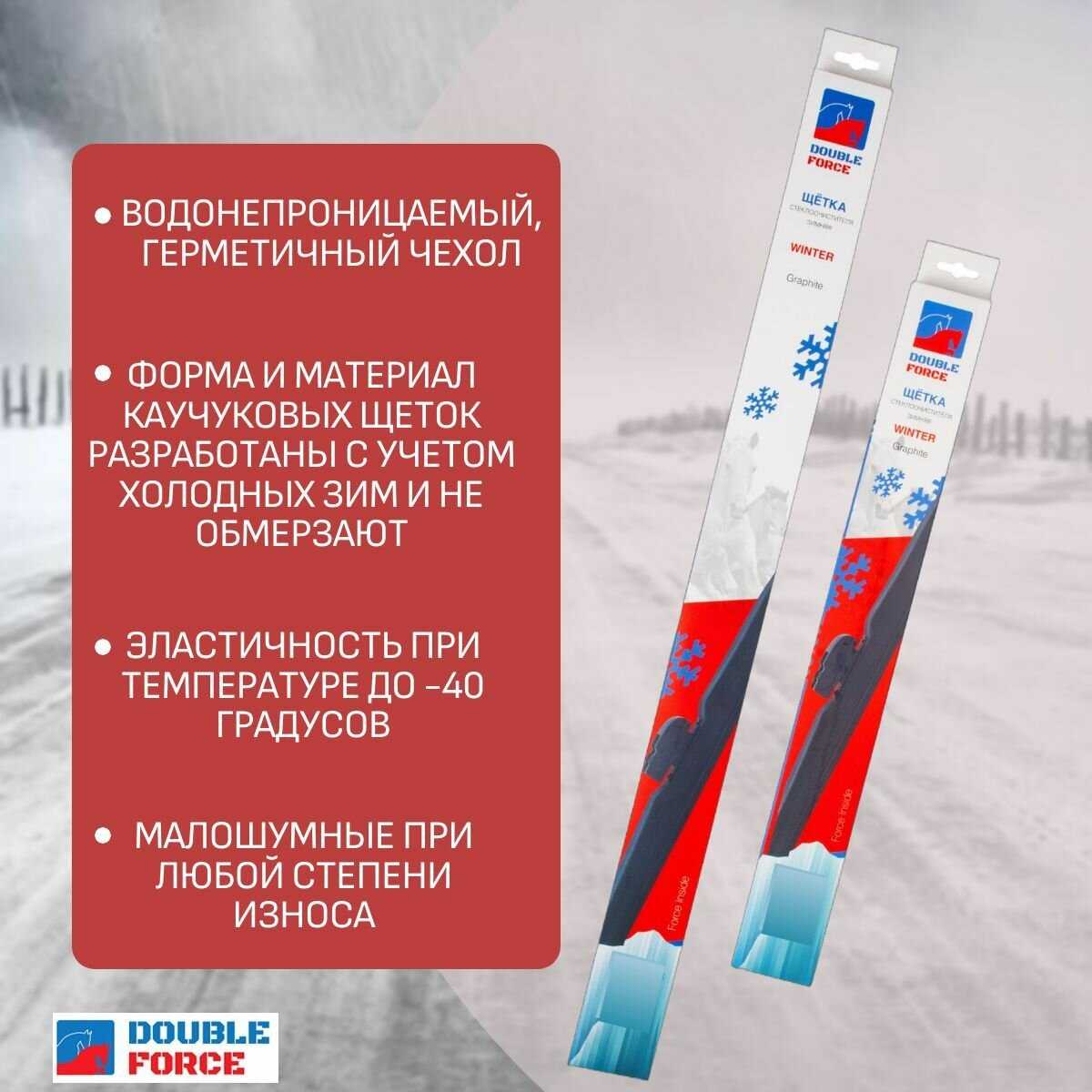 Щетки стеклоочистителя зимние Hongqi H5 (комплект 600/475 мм. Push Button16mm) фотография 3