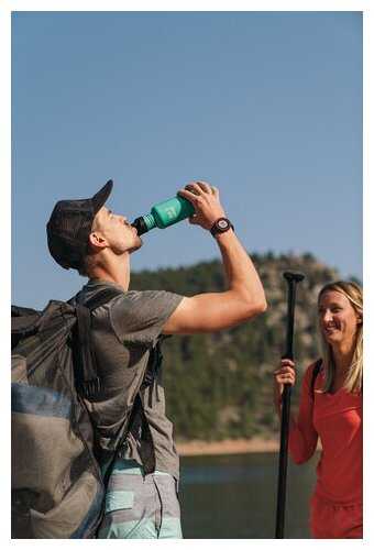 Бутылка Klean Kanteen Classic Sport 27oz (800 мл) Coastal Waters фотография 3
