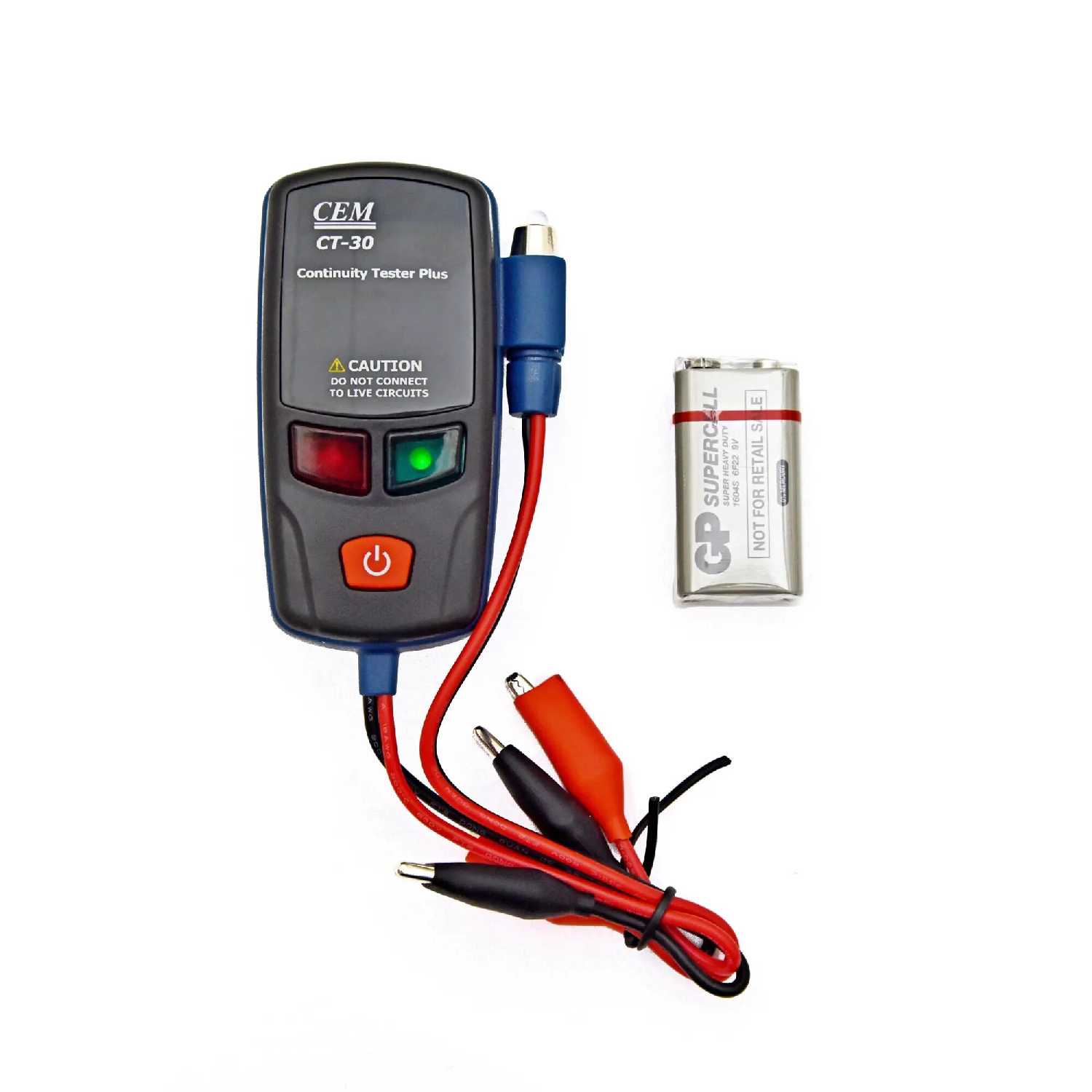 Кабельный тестер цифровой CEM CT-30 фотография 6