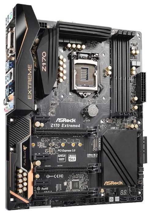 Материнская плата ASRock Z170 Extreme4 фотография 2