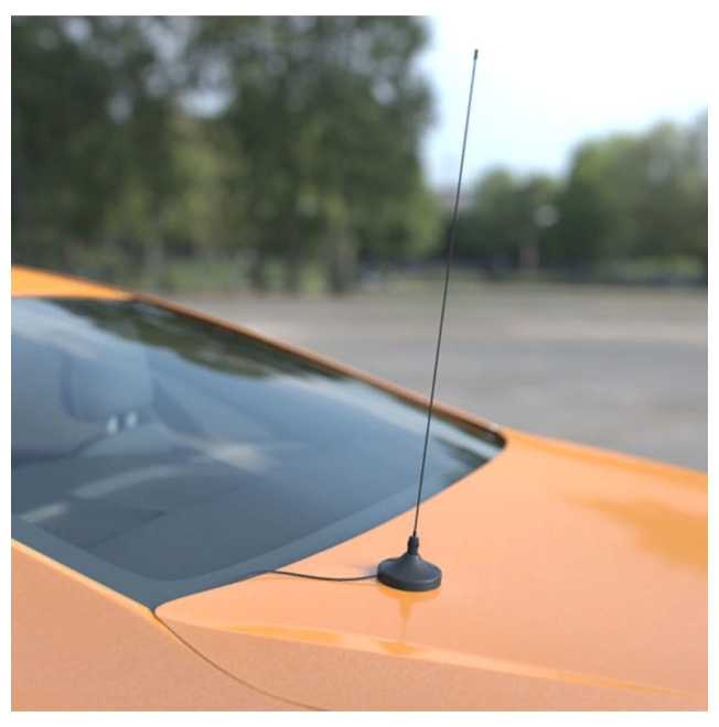 Антенна автомобильная РЭМО BAS-6001 FD (пассивная, УКВ/FM,65-108 МГц,3дБ, кабель 3м)