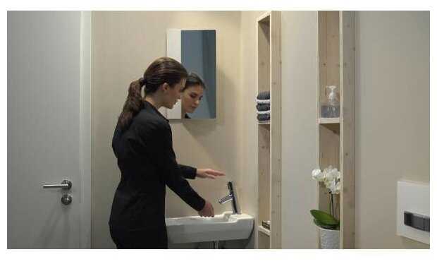 Смеситель для раковины (умывальника) hansgrohe Talis Select S 72040000, сенсорный фотография 11