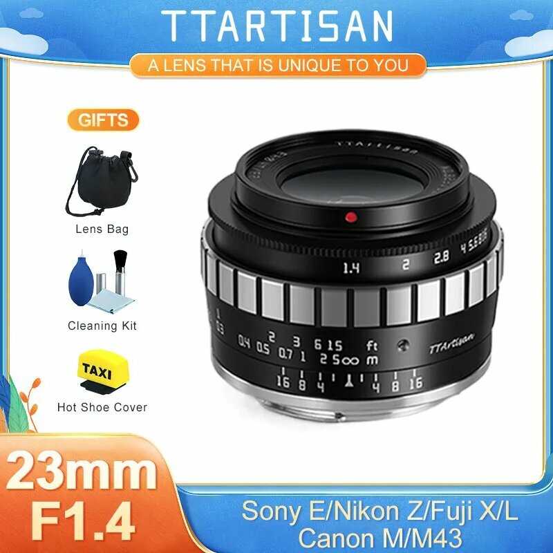 Объектив TTArtisan APS-C 23mm F1.4 Fujifilm X Mount фотография 12