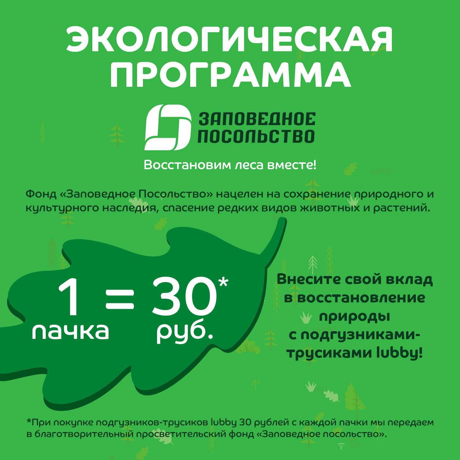 Подгузники-трусики Lubby Ультратонкие LIGHT (XL) фотография 11