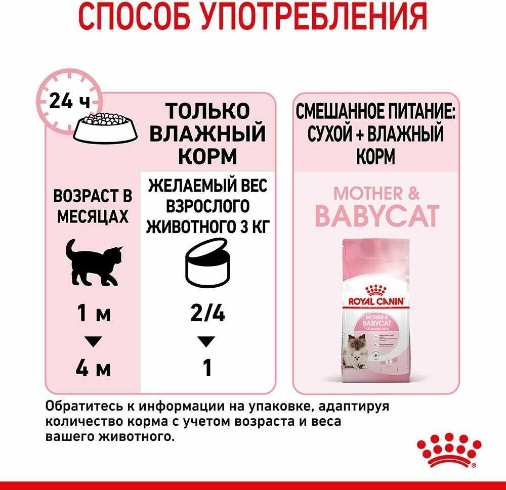 Корм Royal Canin Mother & Babycat (Babycat Instinctive) фотография 19