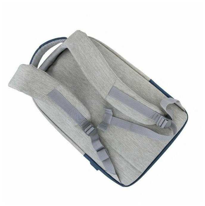 RIVACASE 7562grey/darkblue. Рюкзак для ноутбука с защитой от краж 15,6 ' фотография 6