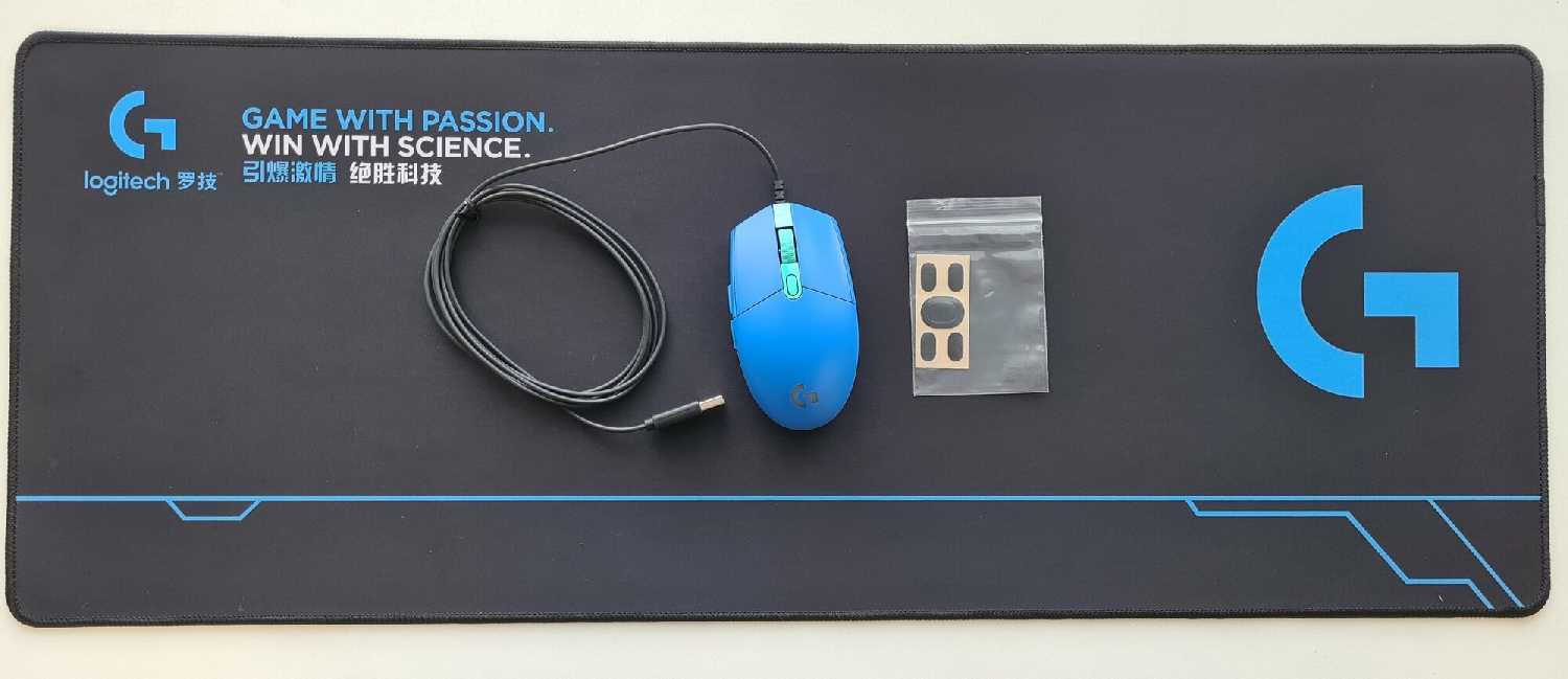 Комплект Logitech Мышь G102 + Коврик + Противоскользящие коньки фотография 5