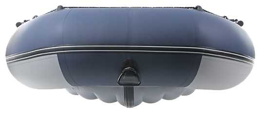 Надувная лодка НДНД Grouper 350 серо-синий фотография 4