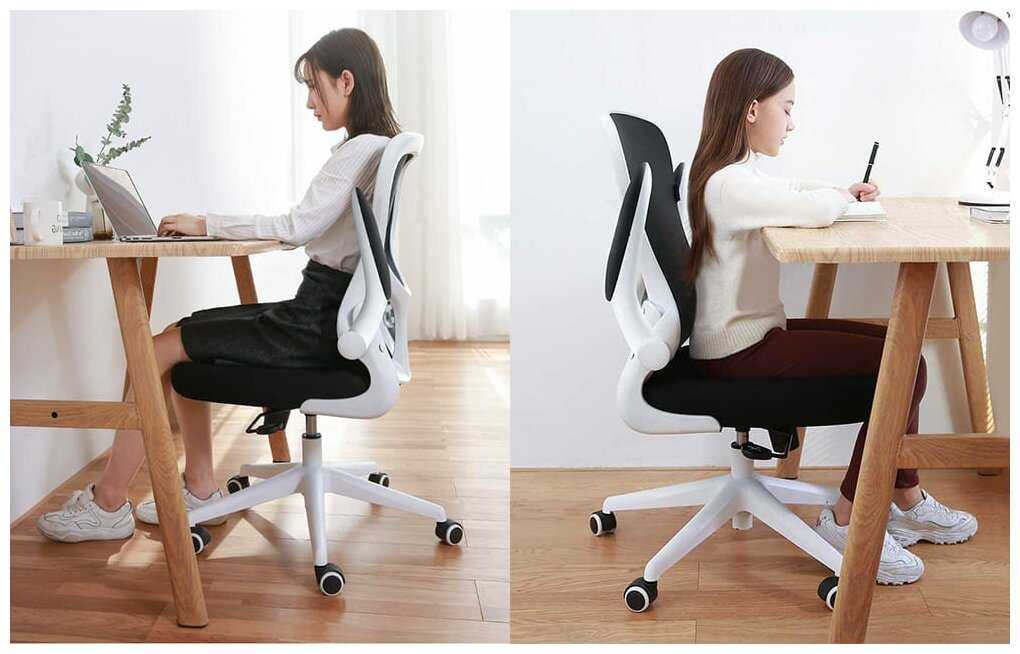 Кресло компьютерное HBADA ergonomic double-waisted (HDNY163BM) фотография 12