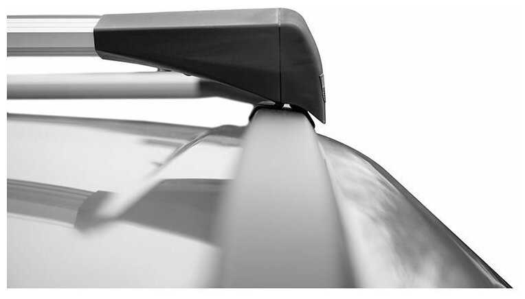 Багажник на крышу LUX BRIDGE крыловидные дуги на Чери Эксид TXL 2020-2022, а: LUX-BRIDGE-37 фотография 2