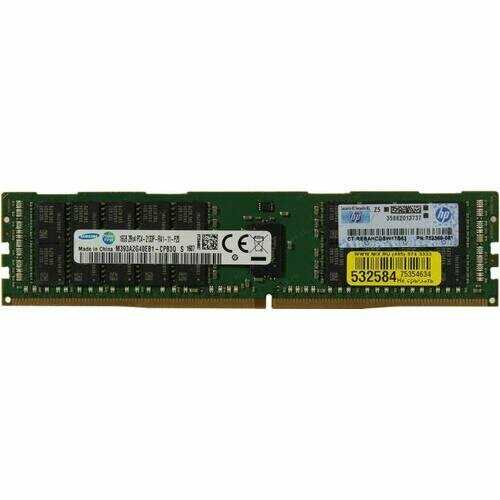 Оперативная память HP 16 ГБ DDR4 DIMM CL15 (726719-B21) фотография 11